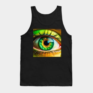 Green Eye Tank Top